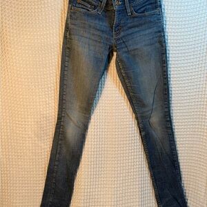 Levi's 524 Too Super Low Blue Jeans - Size 3M